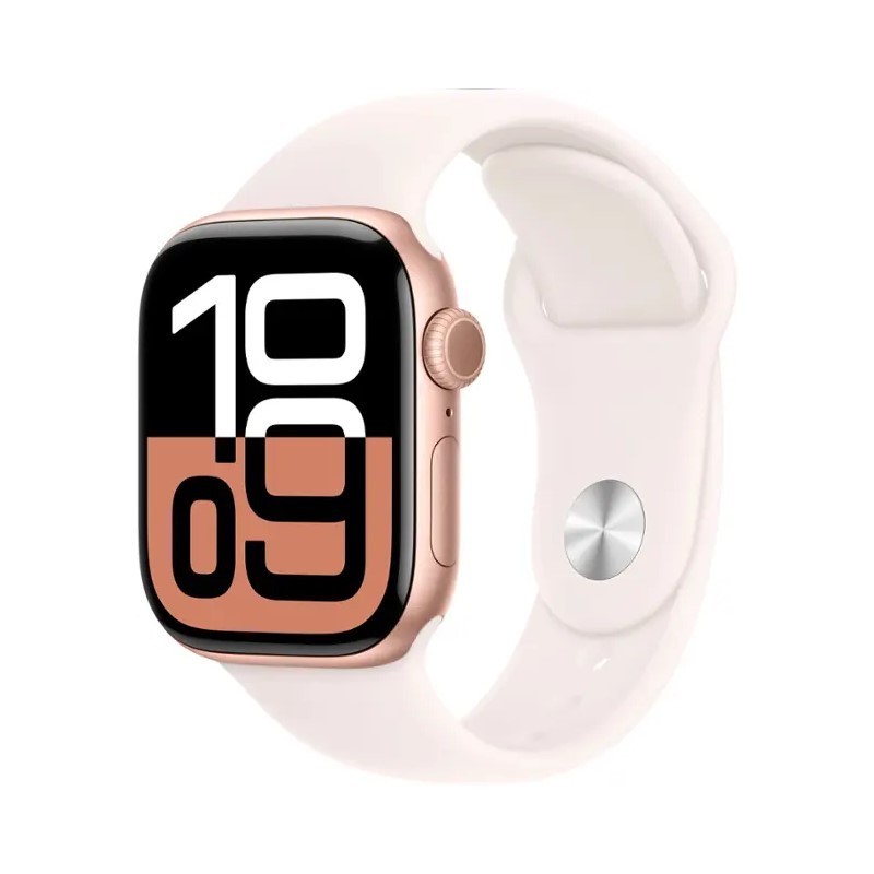 S10 GPS+Cell 42mm Watch S/M - (Light Blush Sport Band)