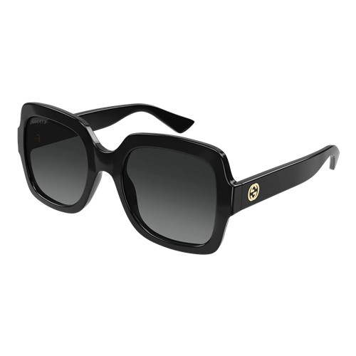 Gucci Womens GG1337S Sunglasses Black/Grey Gradient, Size 54 frame Black/Grey Gradient