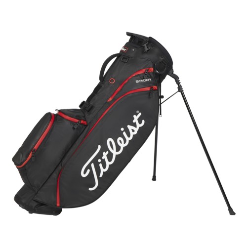 Titleist Players 4 StaDry Stand Bag Black/Black/Red