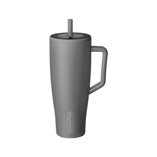 BruMate Era 40oz Straw Tumbler Matte Gray Matte Gray