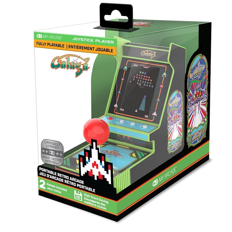 Galaga Retro Arcade Joystick Player