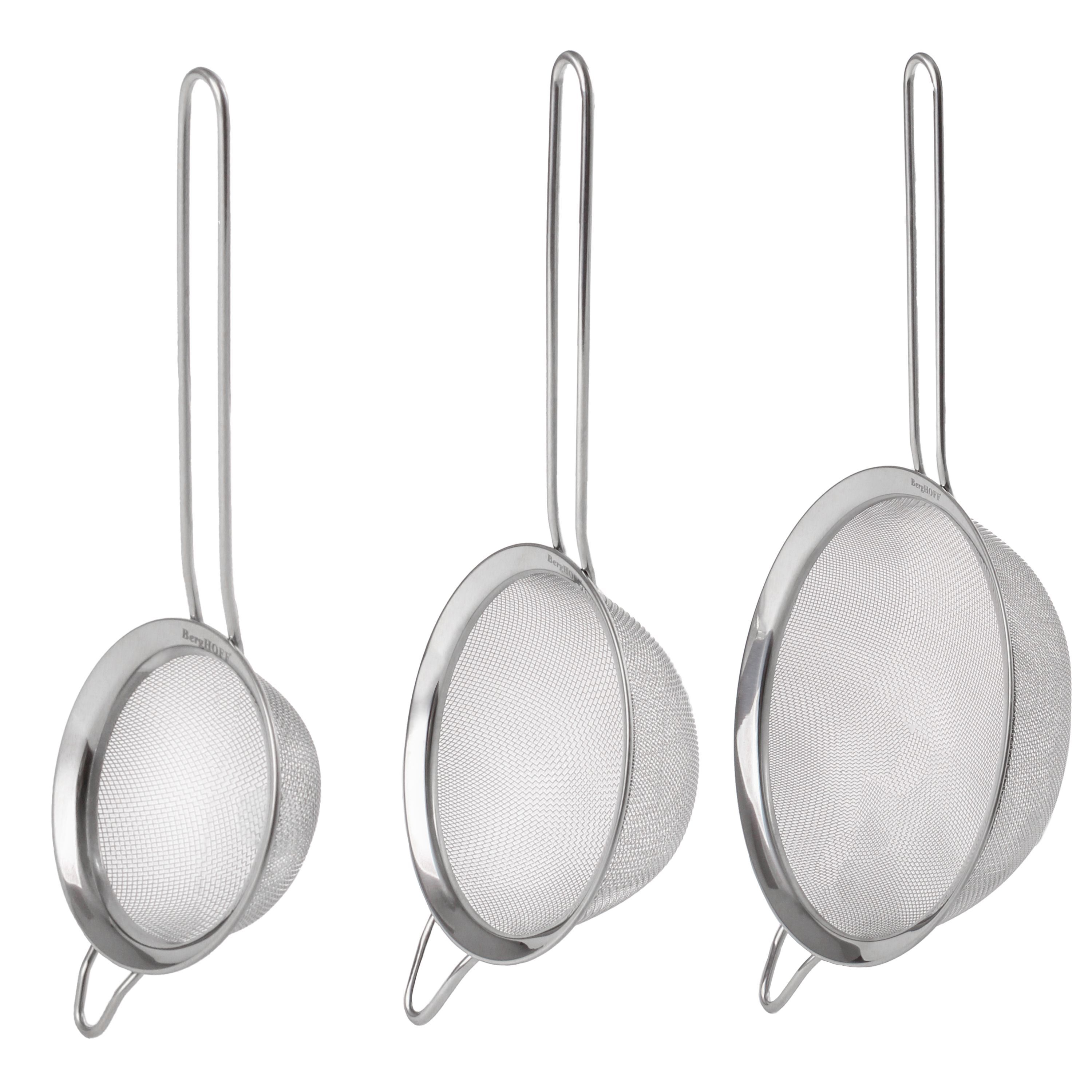 3pc SS Graduated Strainer Set