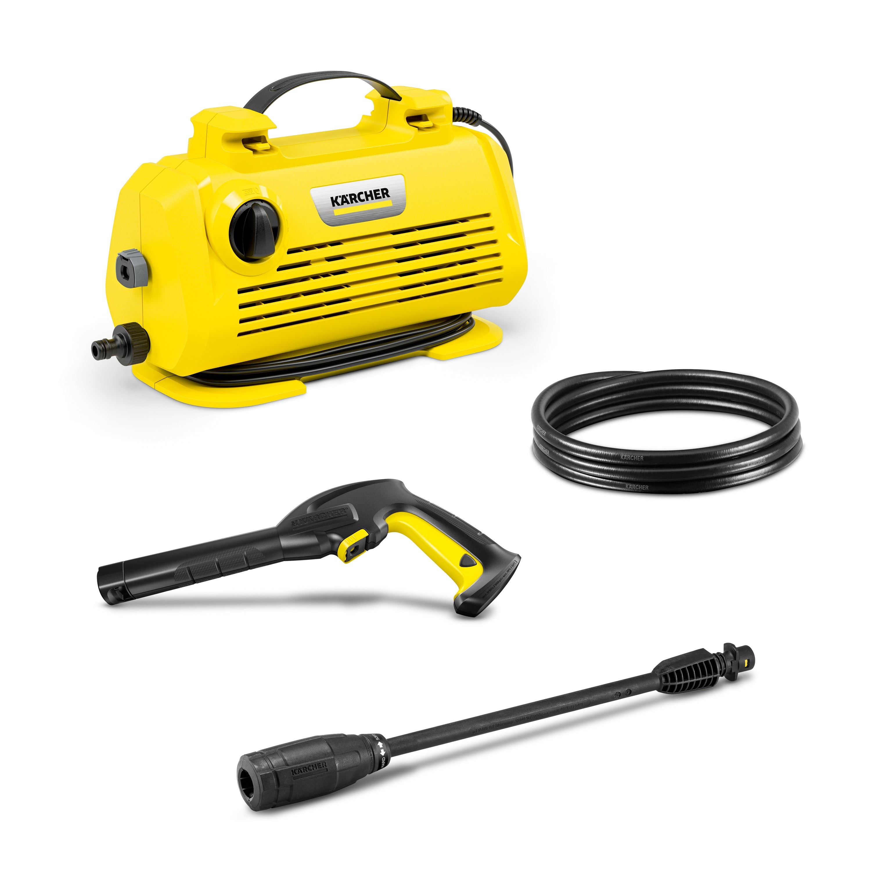 K2 Horizontal 1600 PSI Electric Pressure Washer