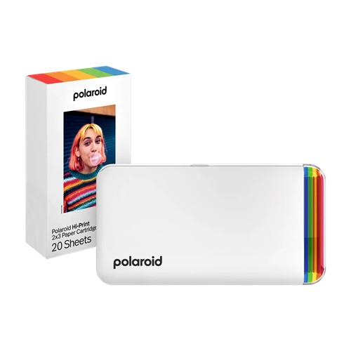 Polaroid Hi-Print Everything Box Gen 2 White, Contains Photo Printer and 2 Film Cartridges White