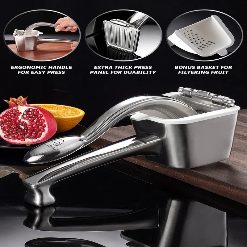 Lemon Squeezer Stainless Steel Juice Press
