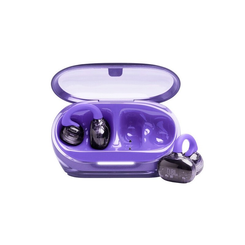 Purple Soundgear Clips True Wireless Open-Ear Headphone
