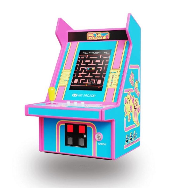 Micro Player Pro 6.7 Inch Ms.Pac-Man Portable Retro Arcade