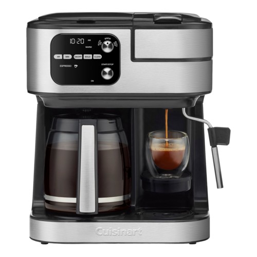 Cuisinart Coffee Center Barista Bar 4-in-1 Coffeemaker, Black Black