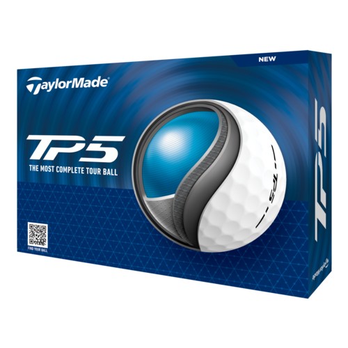 TaylorMade TP5 Golf Balls White, 2024 White