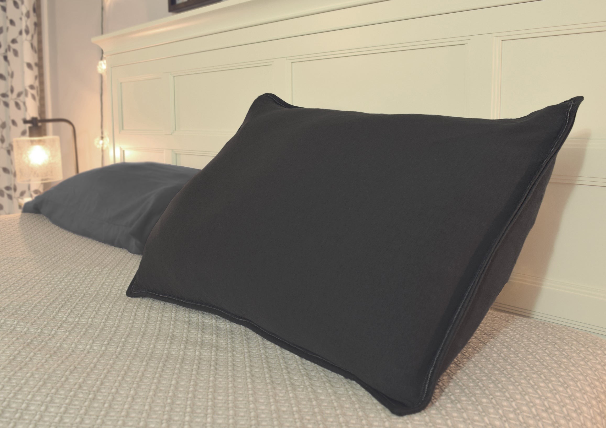 Sleepybo Pillow w/ Dark Gray Pillowcase