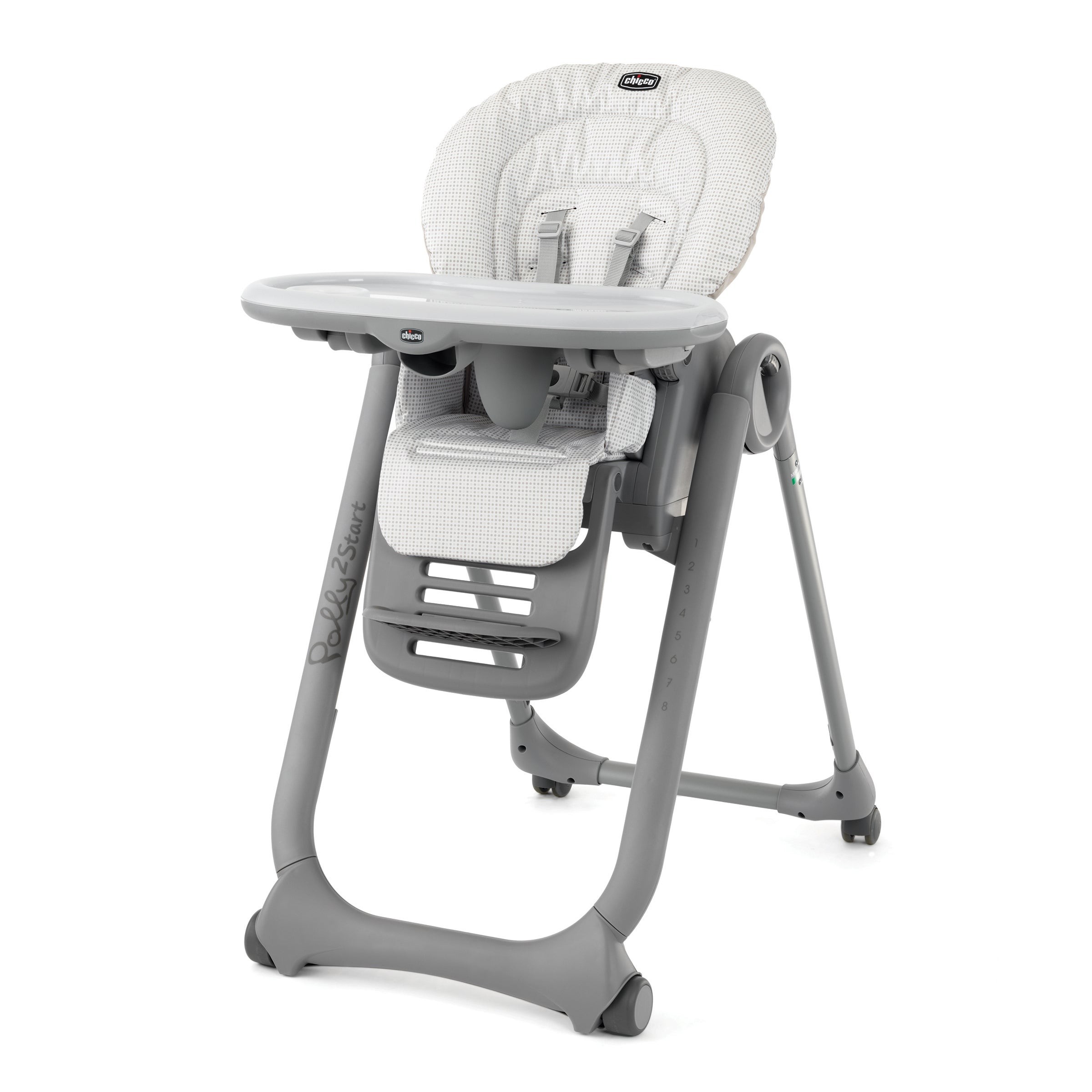 Polly2Start Highchair Pebble