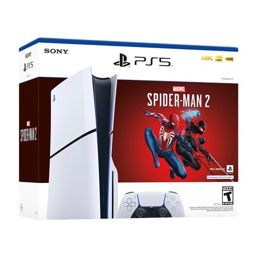Sony PlayStation 5 Slim Console - Marvel Spiderman 2 Bundle