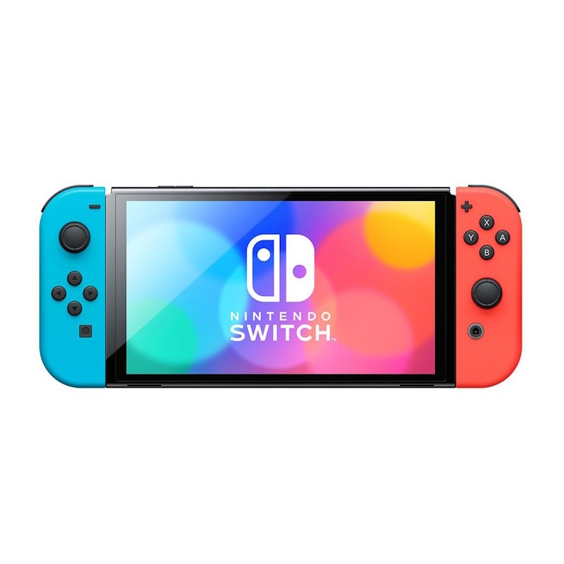 Switch OLED 64GB Console w/ 2 Year Extended Warranty - (Neon)