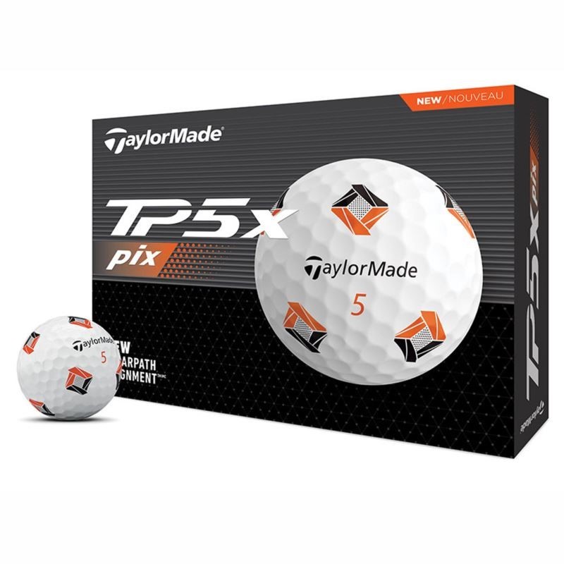 TP5X PIX White Golf Balls - (1 Dozen)