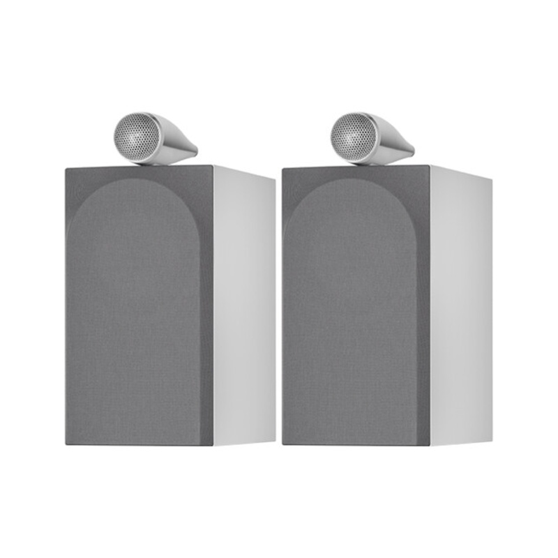Pair White 705 S3 2-Way Bookshelf Speakers