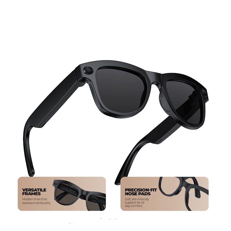 VisionEDGE Smart AI Glasses with AI Assistant & Camera