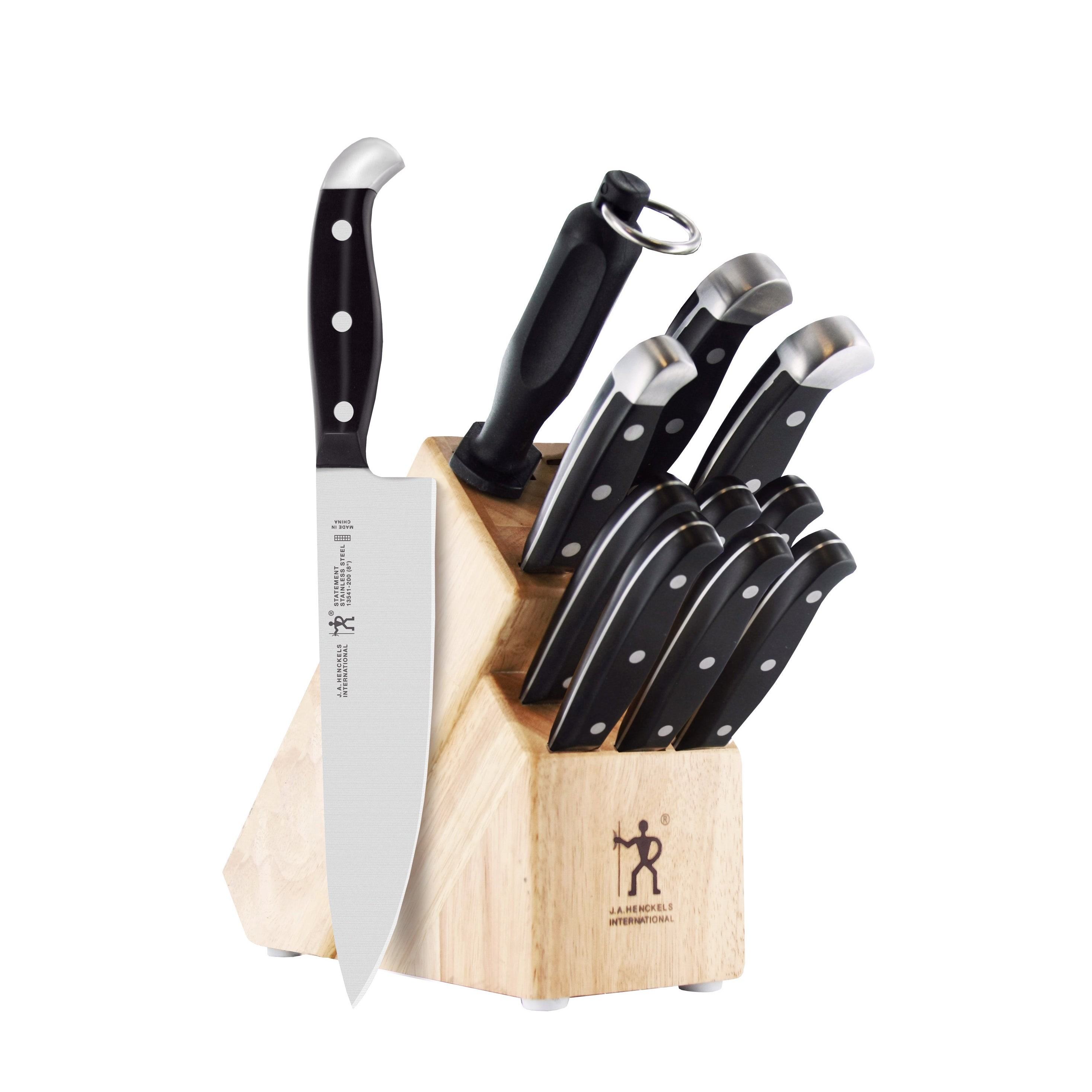 Statement 12pc Knife Block Set