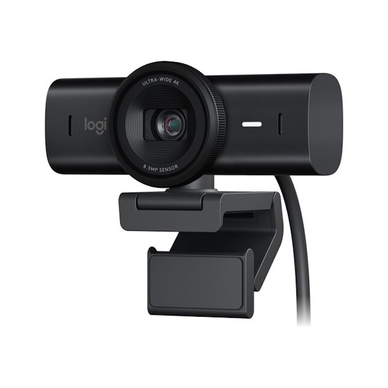Black MX BRIO 4K Webcam
