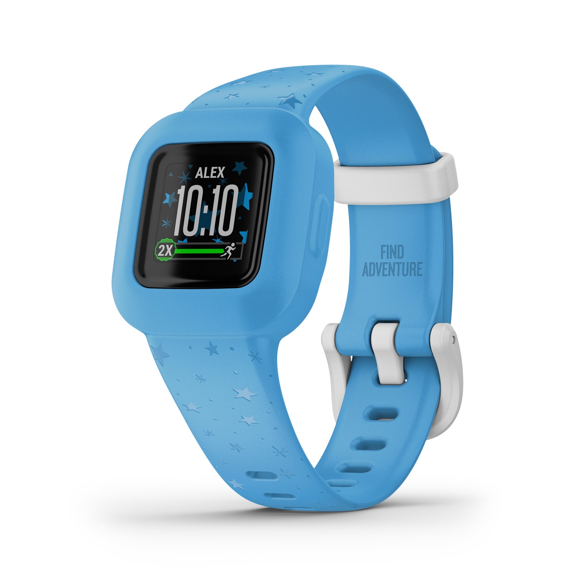 vivofit jr. 3 Kids' Fitness Tracker, Blue Stars