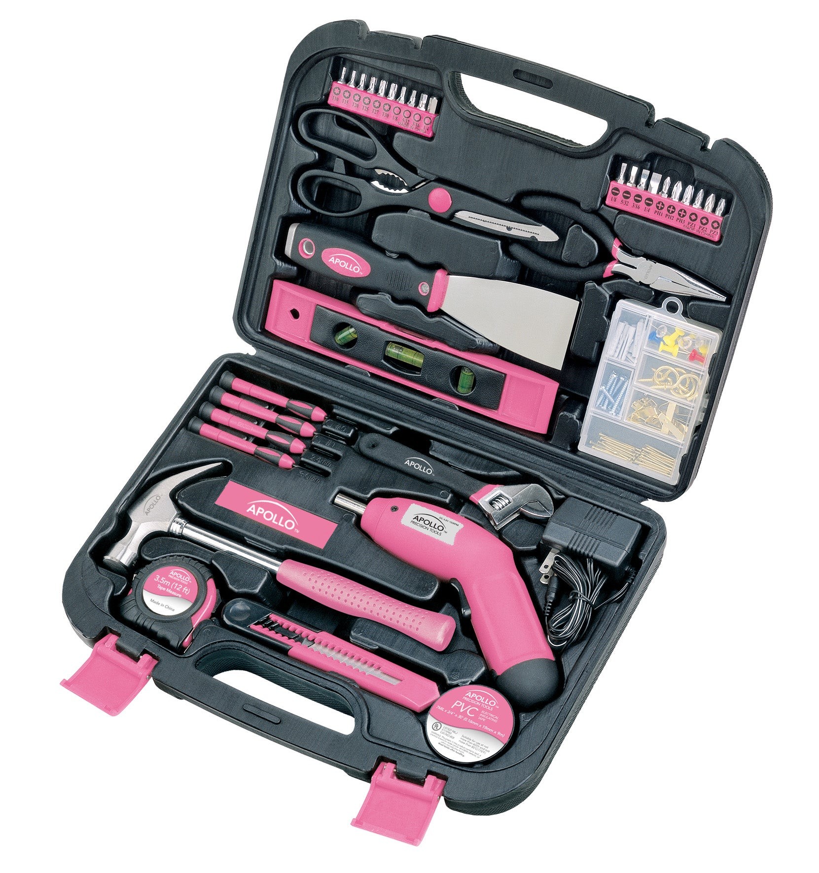 135 Piece Tool Kit Pink