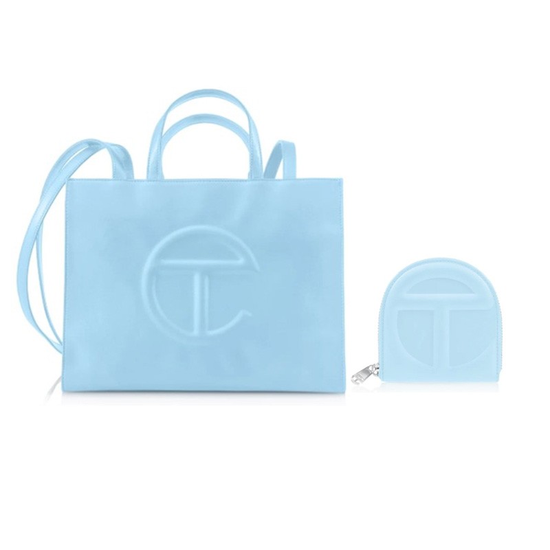 Medium Pool Blue Bag & Wallet Kit