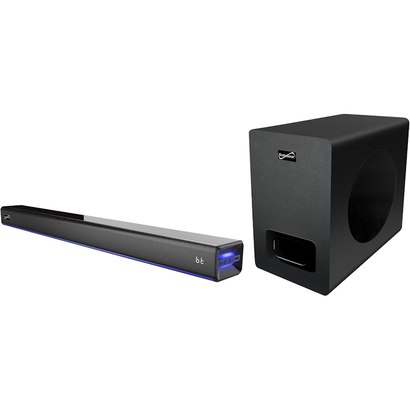 2.1 CH BT Soundbar with Wireless Subwoofer