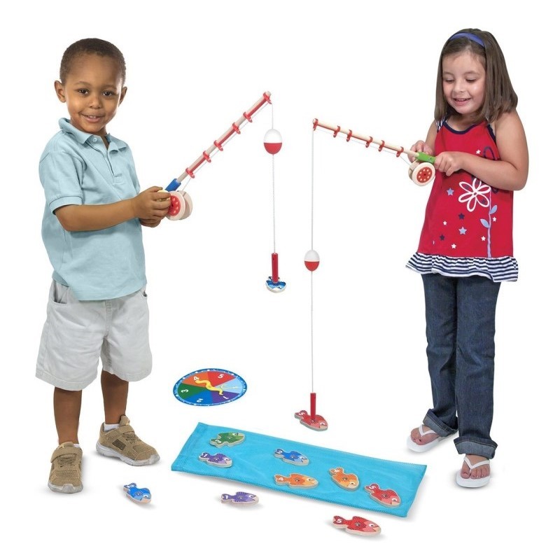 Catch and Count Magnetic Fishing Rod Set