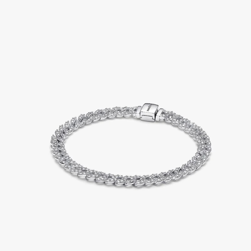 Cuban Chain Bracelet Size 7.9"