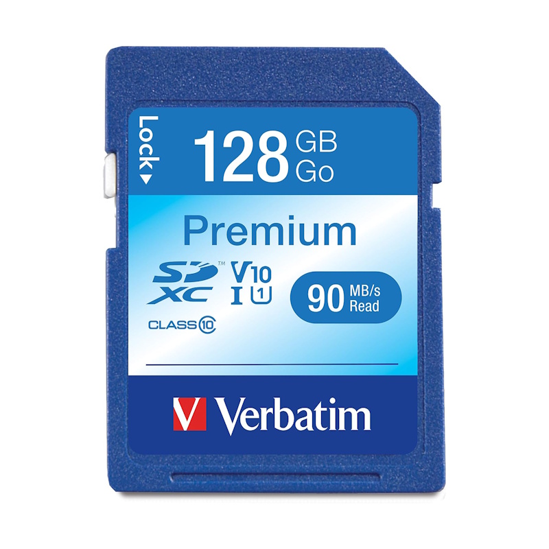 128GB Premium SDXC UHS-I Memory Card