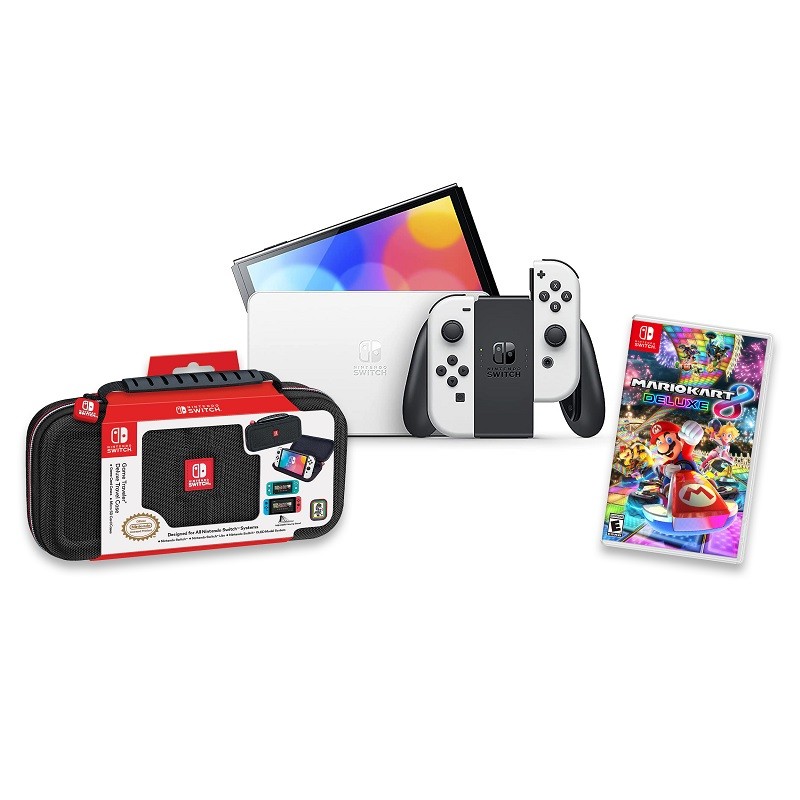 Switch OLED with Mario Kart 8 Bundle