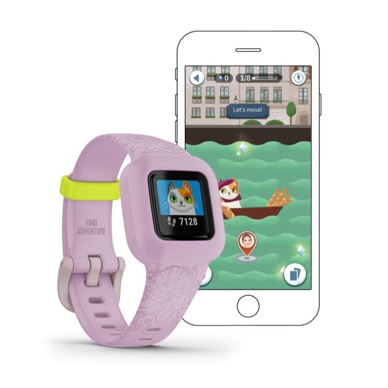 Vivofit jr. 3 Kids' Fitness Tracker Lilac Floral