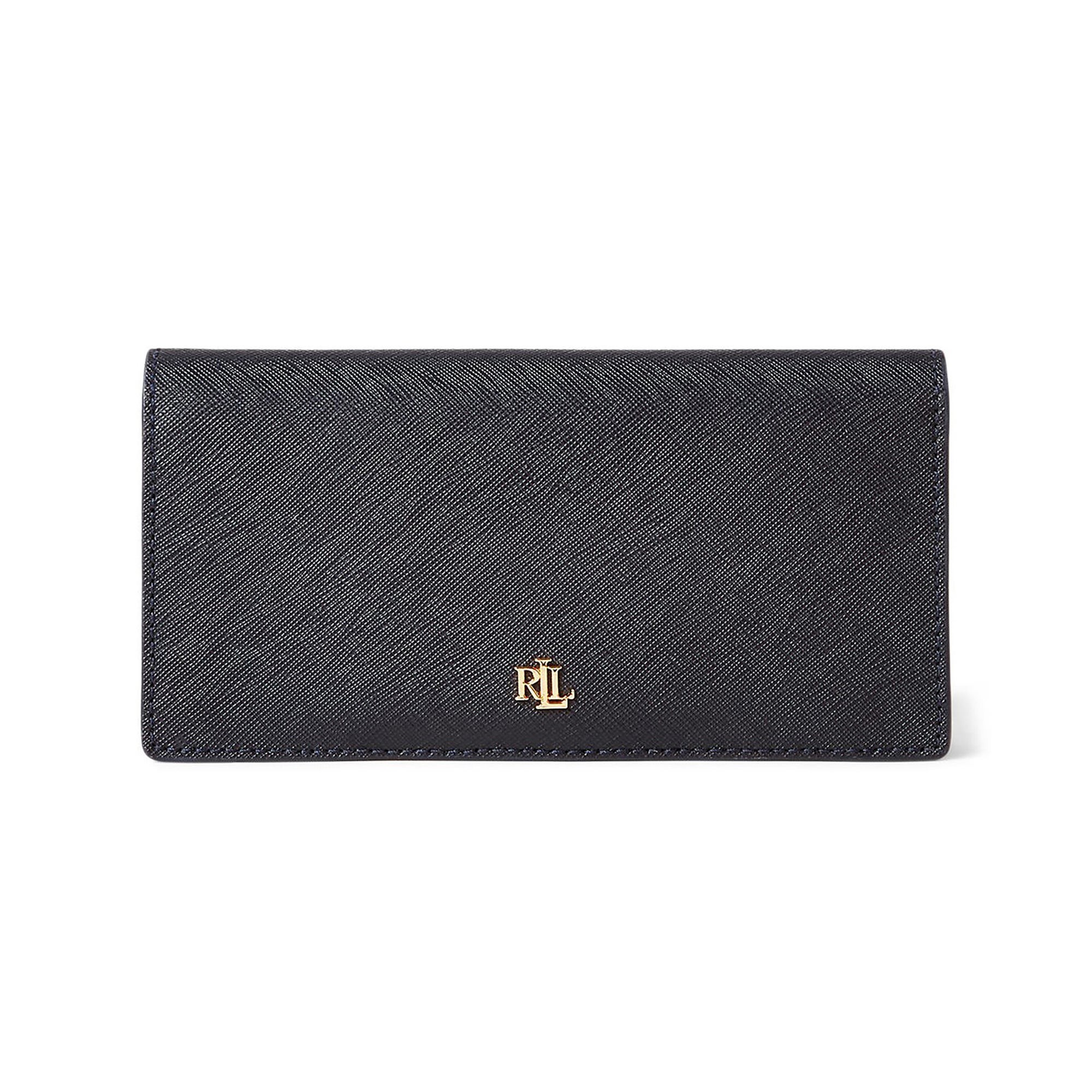 Crosshatch Slim Wallet Black