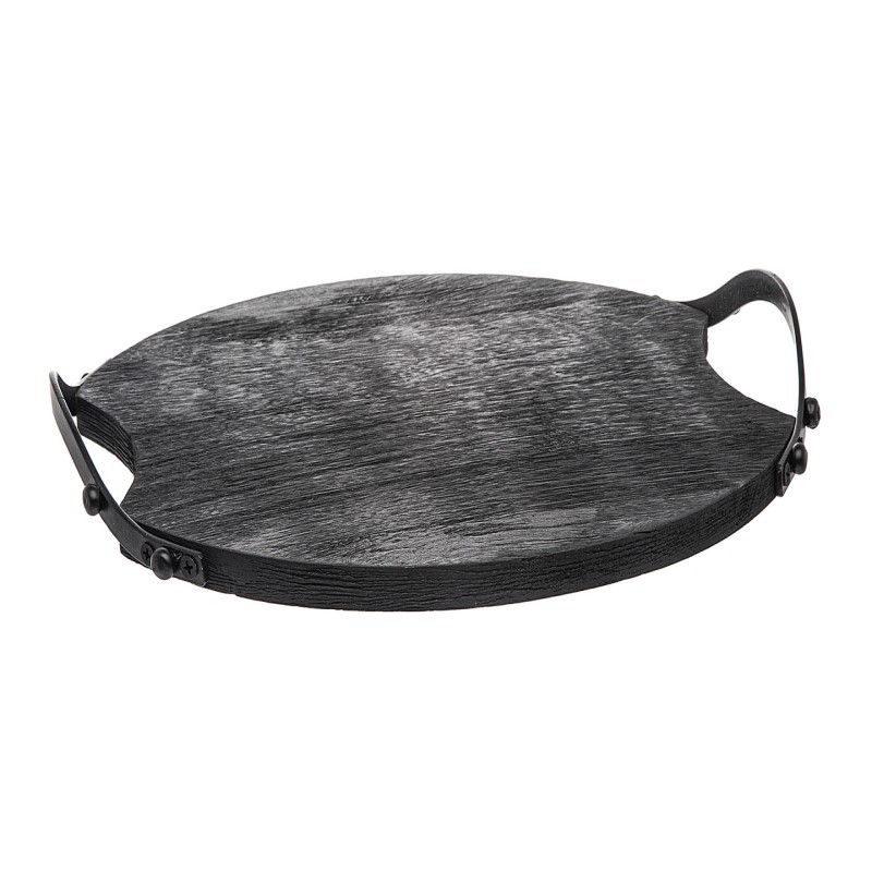 Ridgewood Black Small Serving Tray