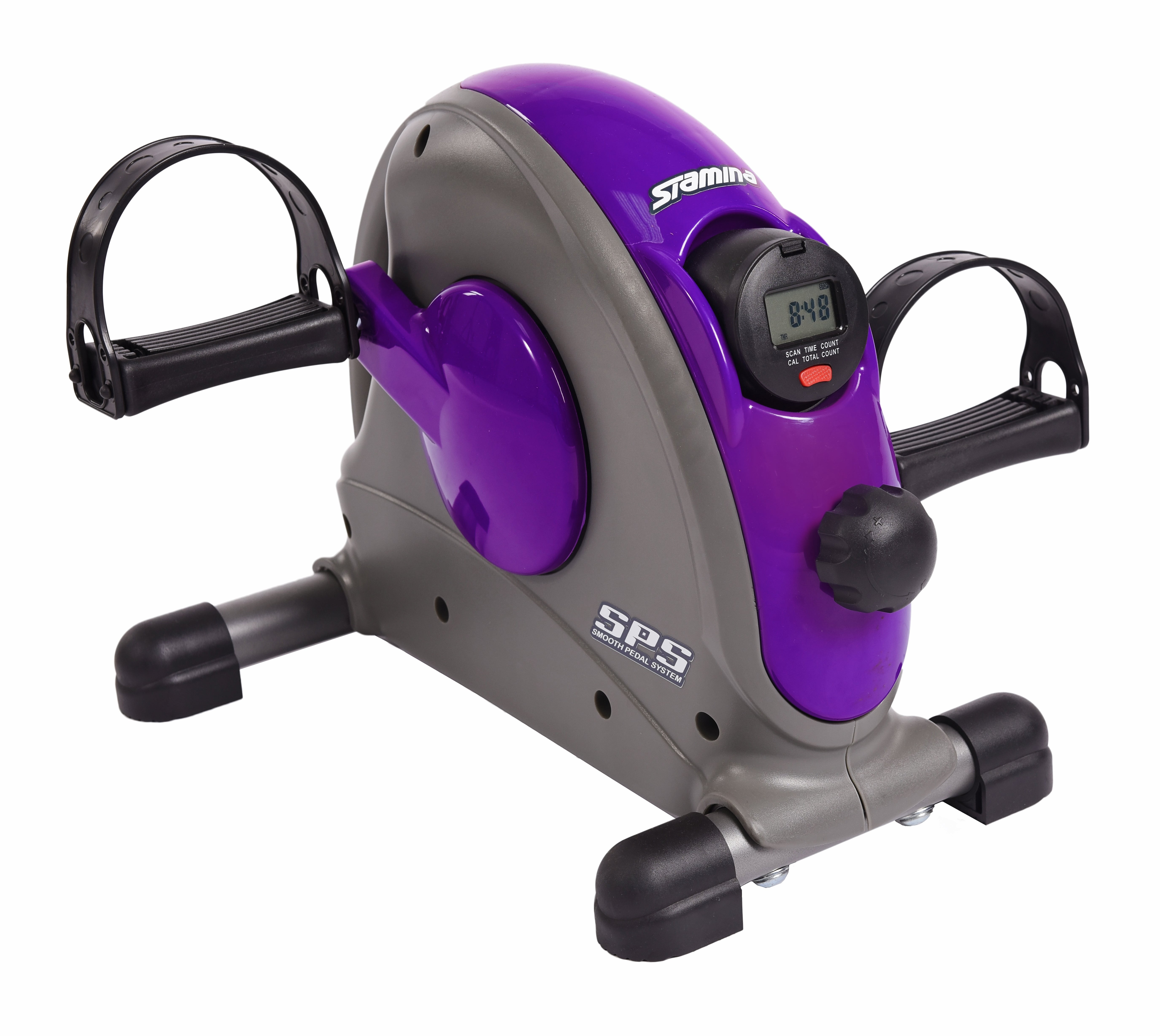 Mini Exercise Bike w/ Smooth Pedal System Purple