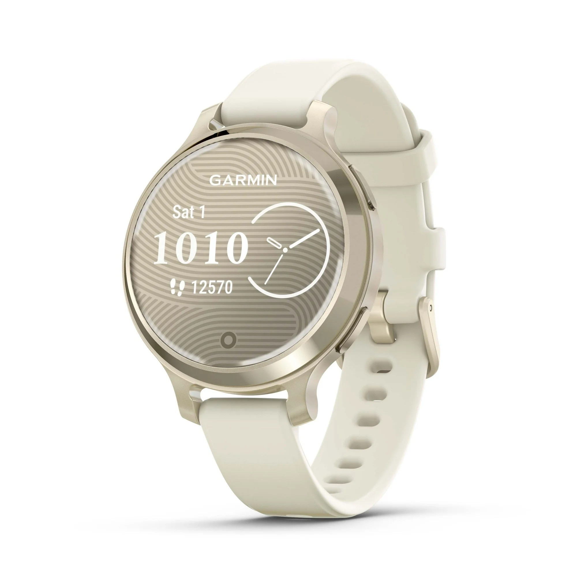 Lily 2 Active Lunar Gold Bone Silicone Band