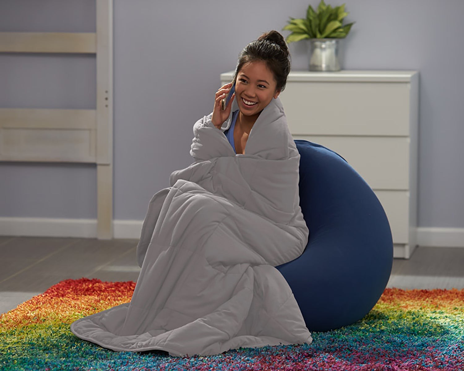 Cozybo Blanket Light Gray