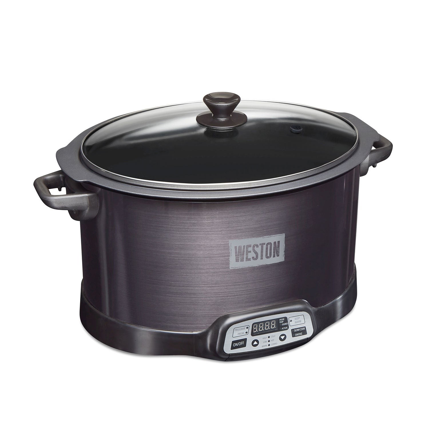 2-in-1 6qt Digital Indoor Smoker & Slow Cooker