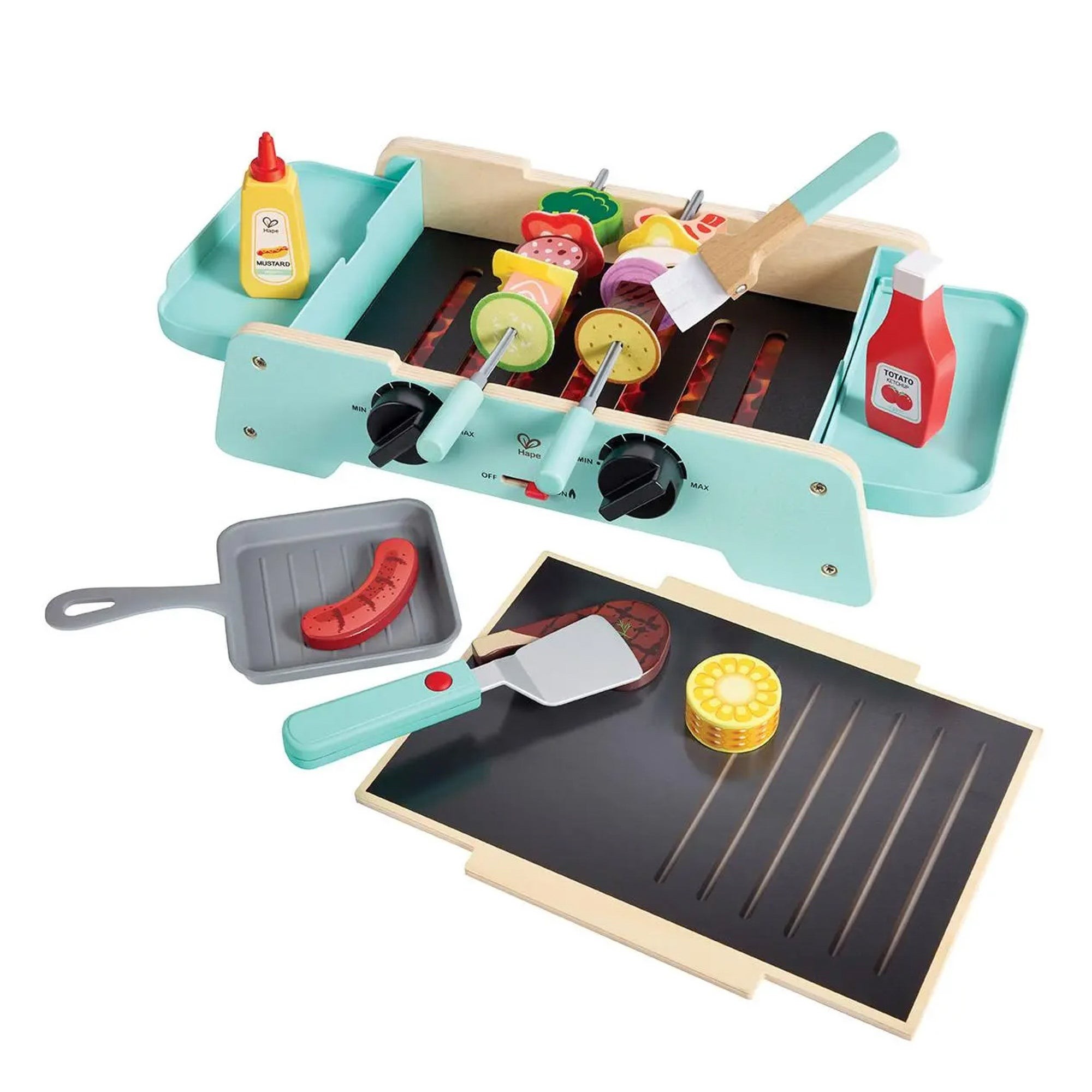 Sizzling Griddle & Grill BBQ Play Set Ages 2+ Years