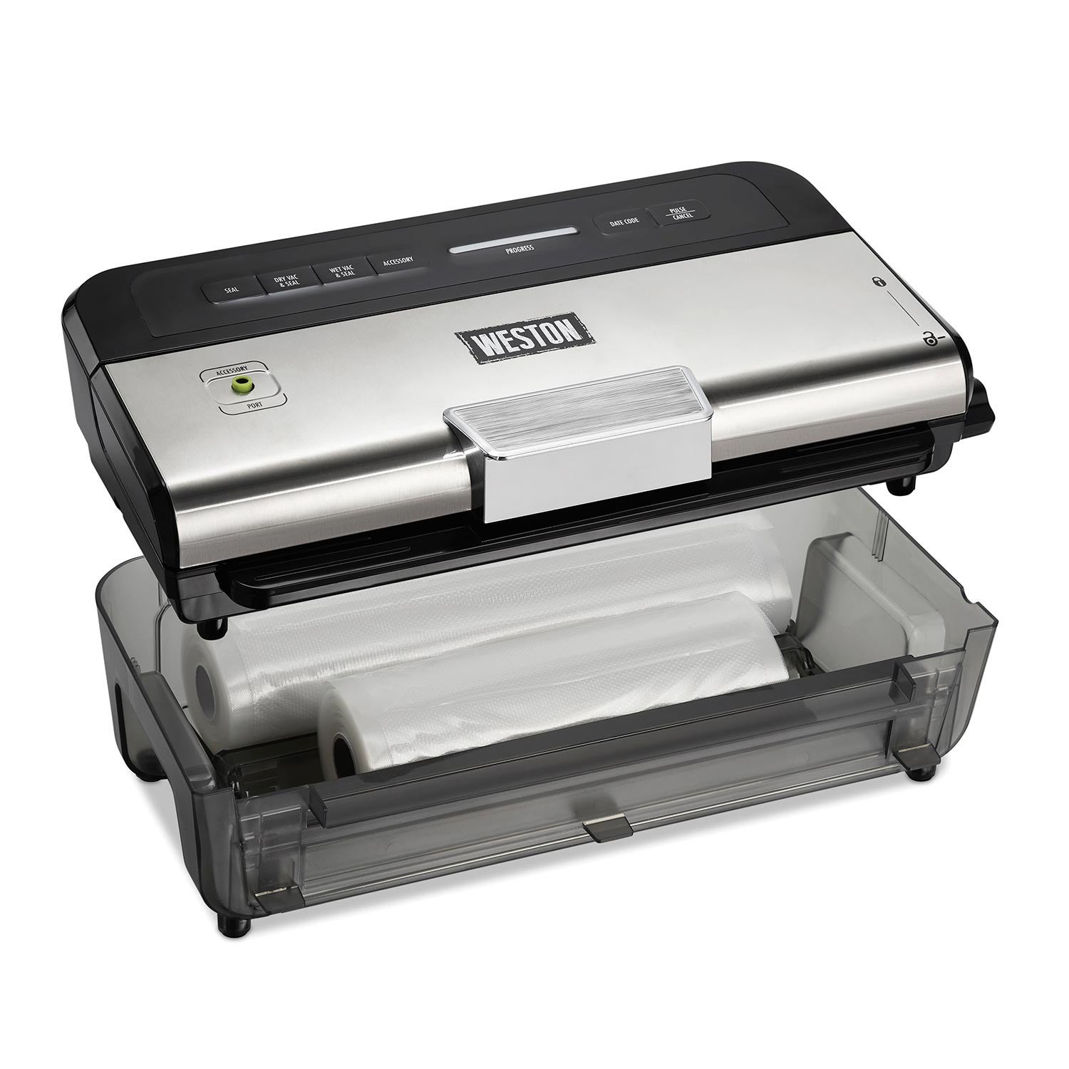 Wet & Dry Vacuum Sealer w/ Date Code Stamp & Starter Kit