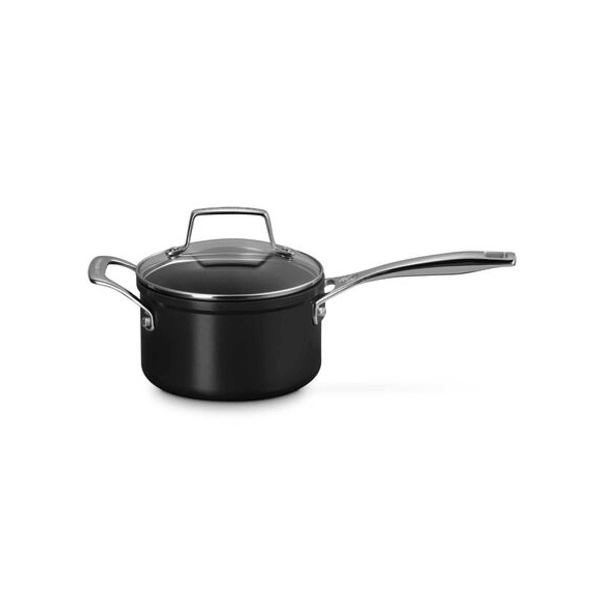 2qt Essential Nonstick Ceramic Saucepan w/ Glass Lid