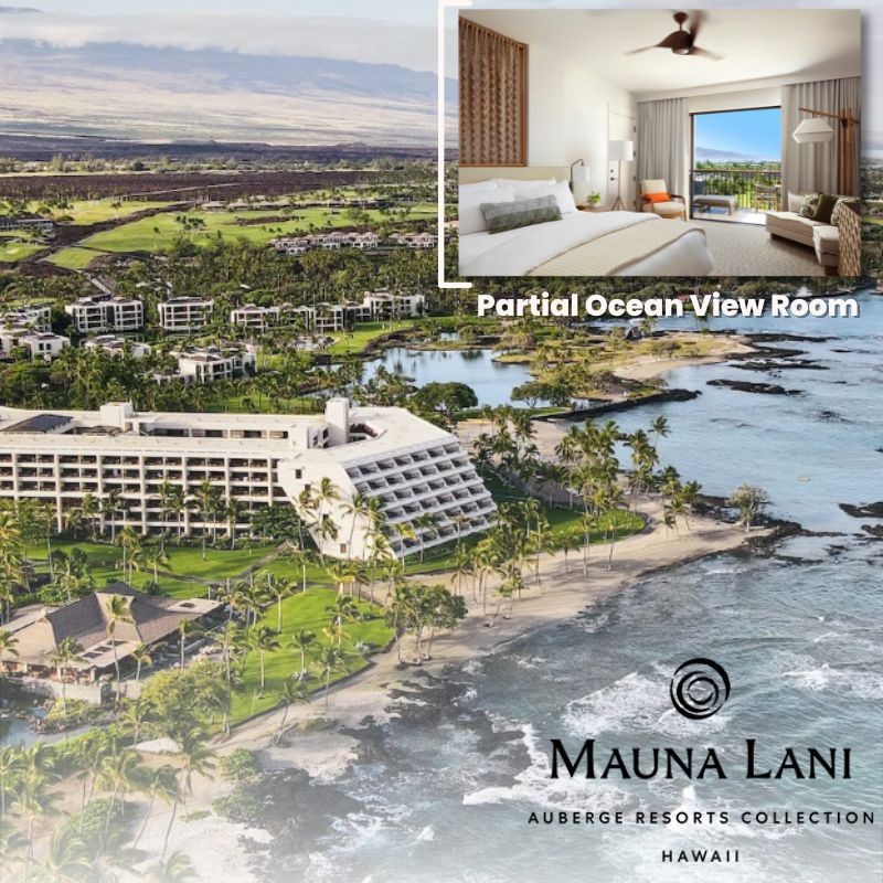 Kohala Coast, Hawaii 5 Night Stay - Partial Oceanview Room