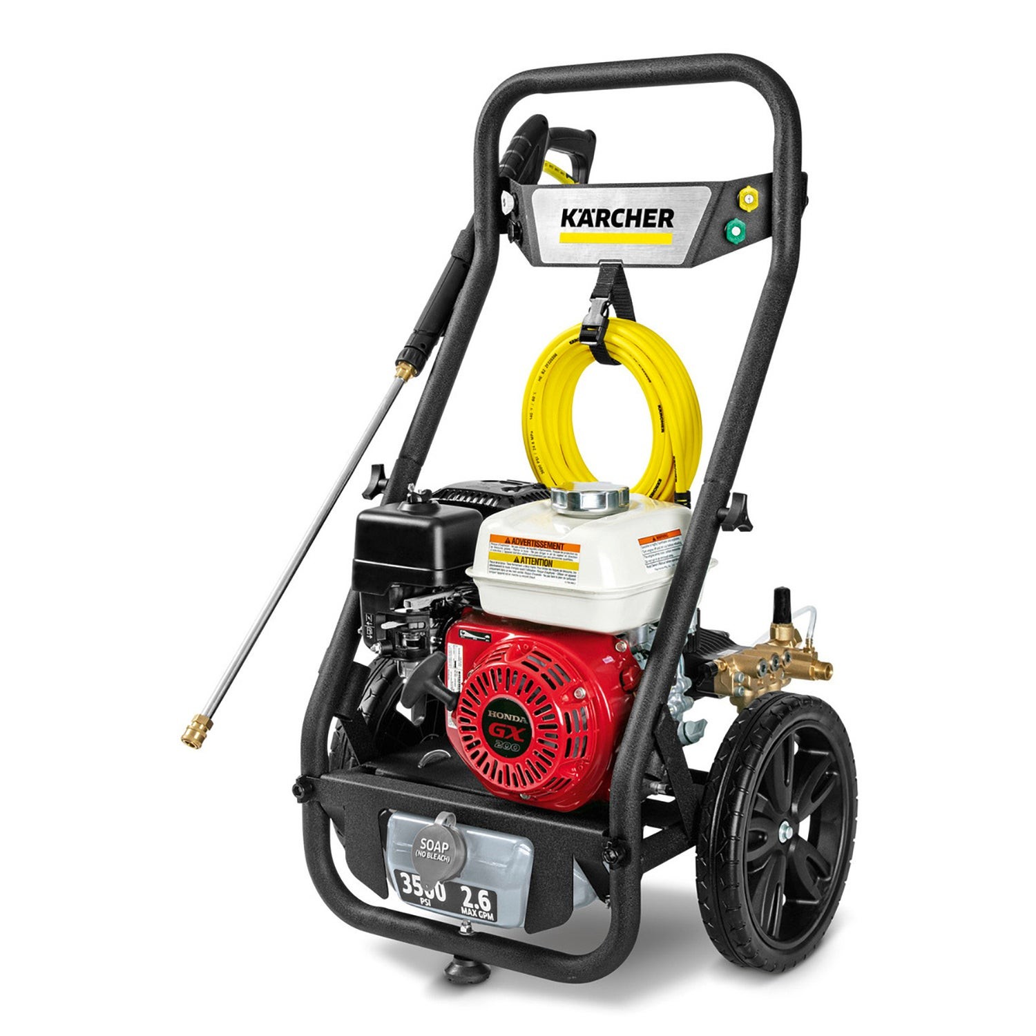 G 3500 QHT 3500 PSI Gas Pressure Washer w/ Honda Engine