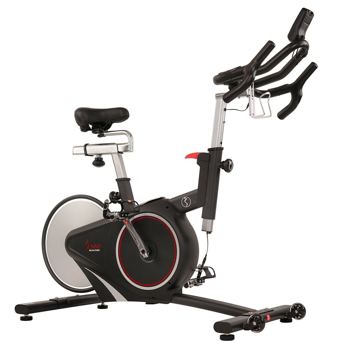 Magnetic Rear Belt Drive Indoor Cycling Bike w/ Cadence Sensor & Pulse Rate