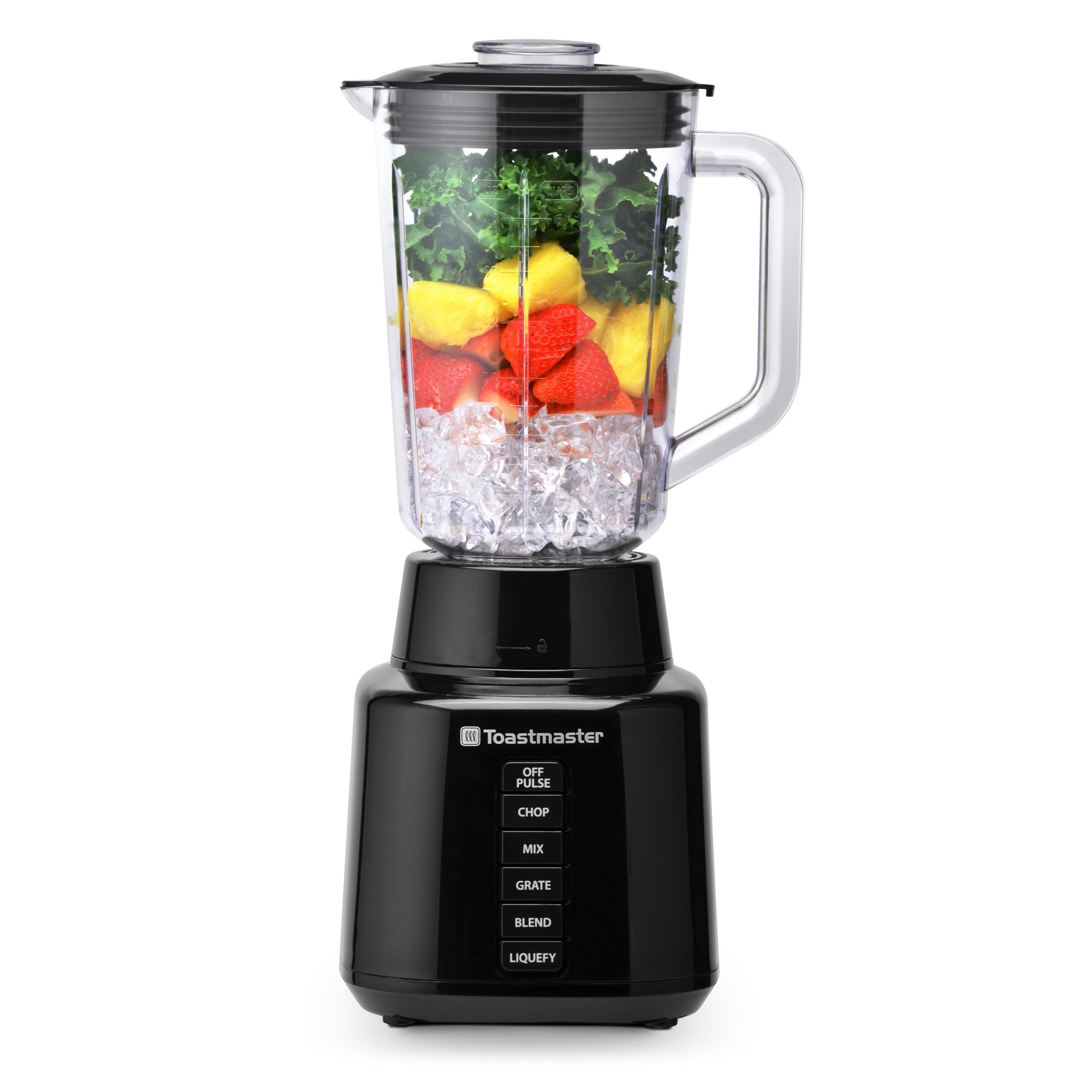 One Touch 48oz Blender Black