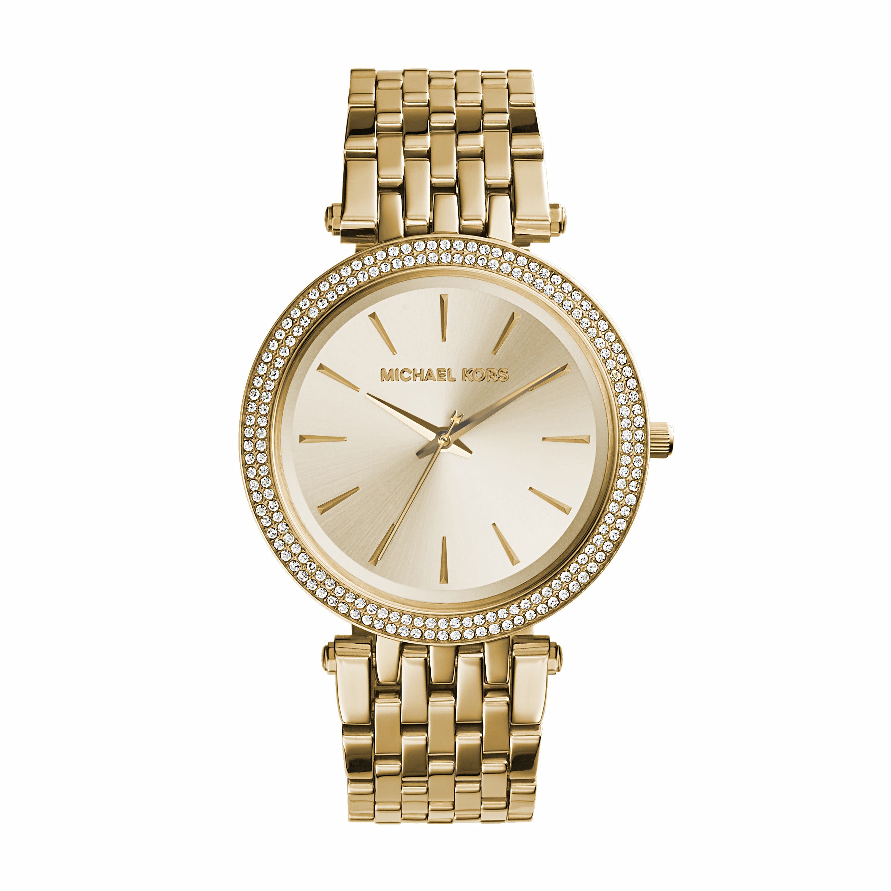 Ladies Darci Gold-Tone Stainless Steel Bracelet Watch