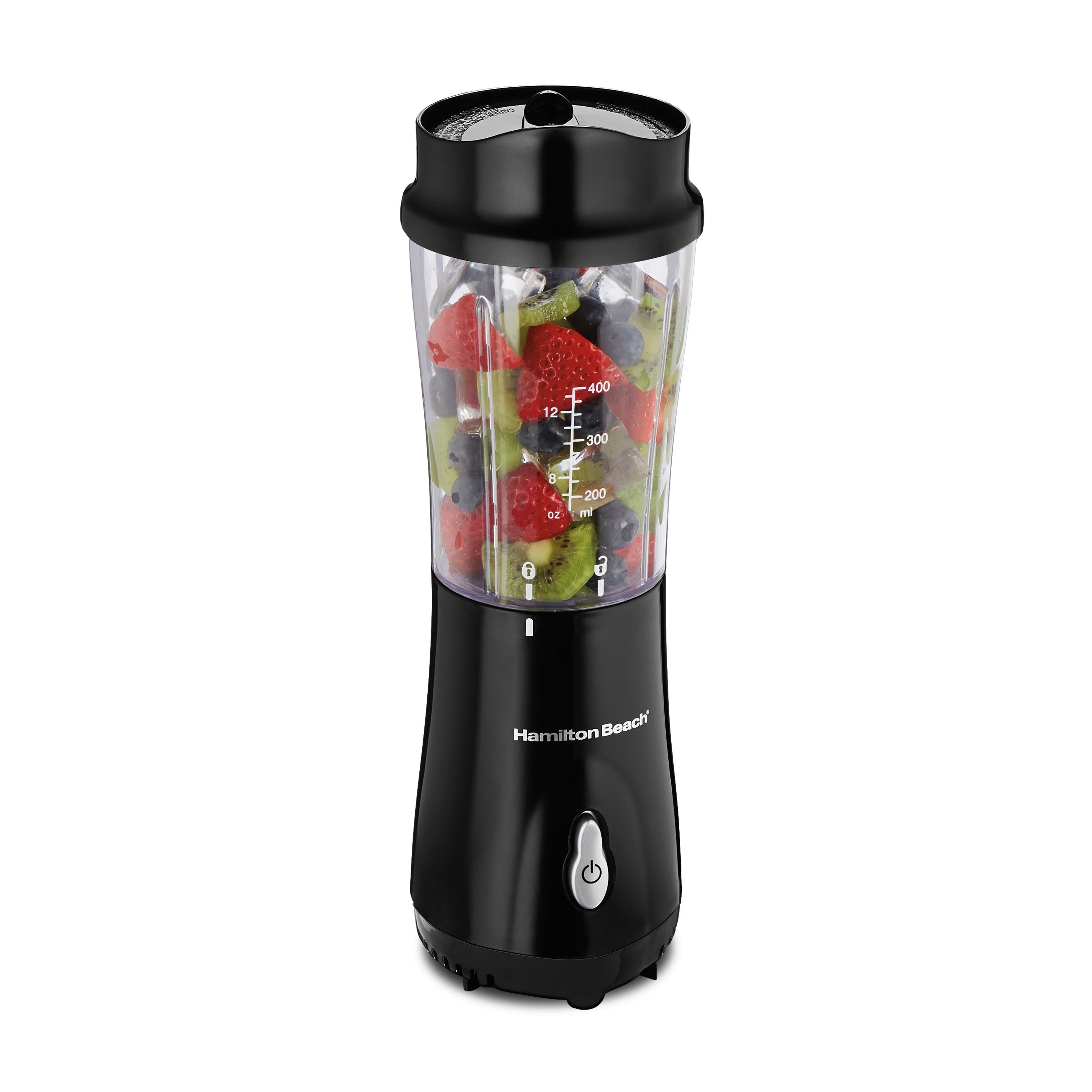 Single Serve Blender w/ Travel Lid Black