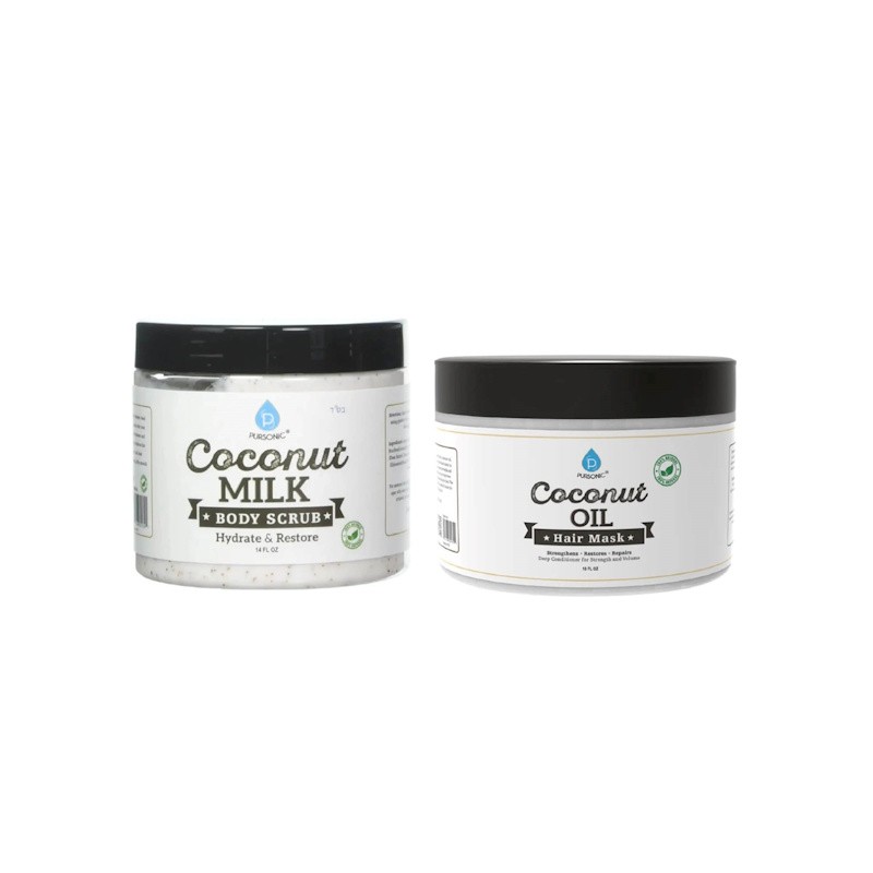 Coconut Hair & Body Care Duo