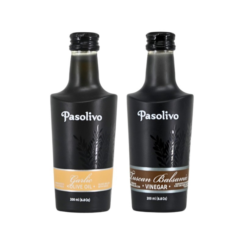 Garlic Olive Oil & Tuscan Balsamic 200mL Garlic Olive Oil & Tuscan Balsamic 200mL