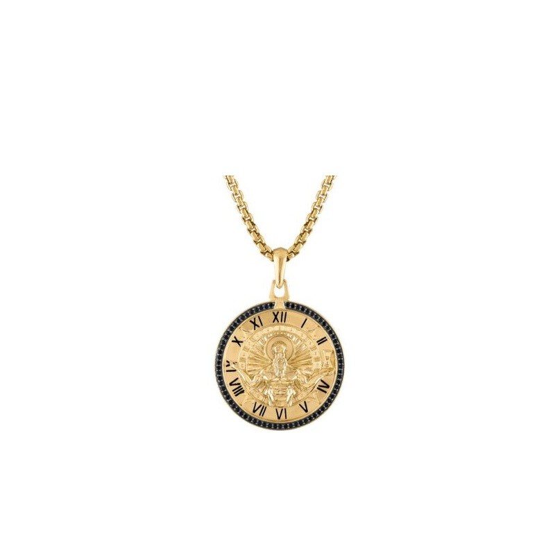 God of Time Sterling Silver Pendant