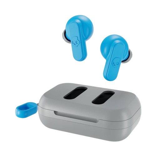 Skullcandy Dime 2 True Wireless Earbuds - Light Grey/Blue